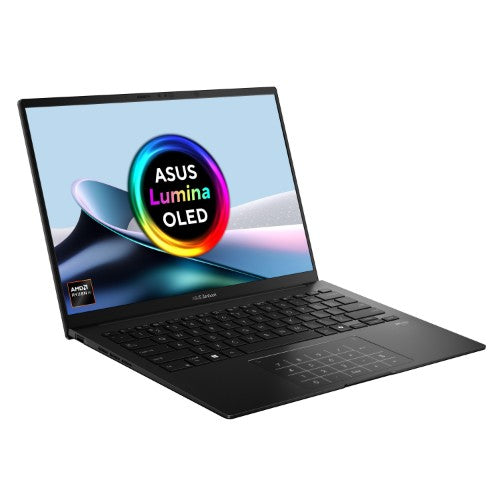 ASUS Zenbook 14 OLED UM3406KA-PP005W AMD Ryzen AI 7 PRO 350 Laptop 35.6 cm (14") 3K 16 GB LPDDR5x-SDRAM 1 TB SSD Wi-Fi 6E (802.11ax) Windows 11 Home Black