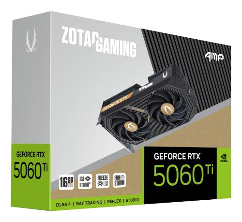 Zotac GAMING GeForce RTX 5060 Ti AMP NVIDIA 16 GB GDDR7