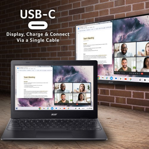 Acer Chromebook 311 (CBOA311-1H) - Intel Celeron, 4GB, 64GB, 11.6" HD display, Chrome OS