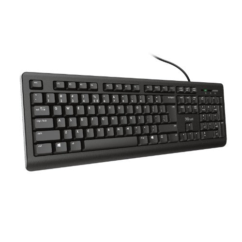 Trust Primo keyboard Universal USB QWERTY UK English Black