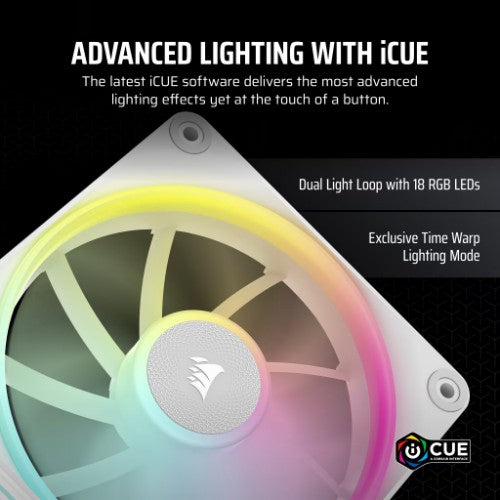 Corsair iCUE LINK LX120 RGB Computer case Fan 12 cm White 3 pc(s)