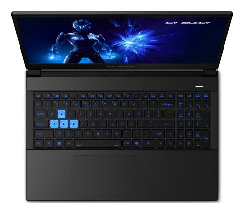 ERAZER Deputy 15 P1 (MD 62762) UK Intel® Core™ i7 i7-13620H Laptop 39.6 cm (15.6") Full HD 16 GB DDR5-SDRAM 1 TB SSD NVIDIA GeForce RTX 5060 Wi-Fi 6E (802.11ax) Windows 11 Home Black
