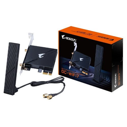 GIGABYTE GC-WIFI7 network card Internal WLAN / Bluetooth 5800 Mbit/s