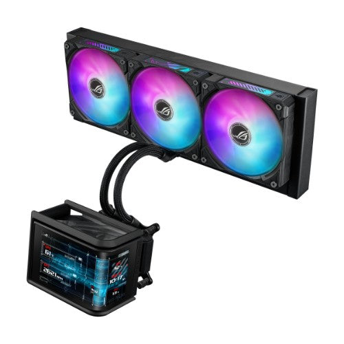 ASUS ROG Ryuo IV SLC 360 ARGB Processor All-in-one liquid cooler 12 cm Black
