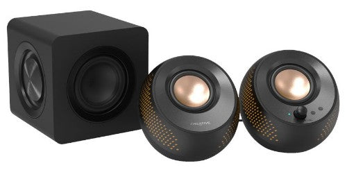 Creative Labs Creative Pebble X Plus speaker set 30 W Universal Black 2.1 channels Bluetooth