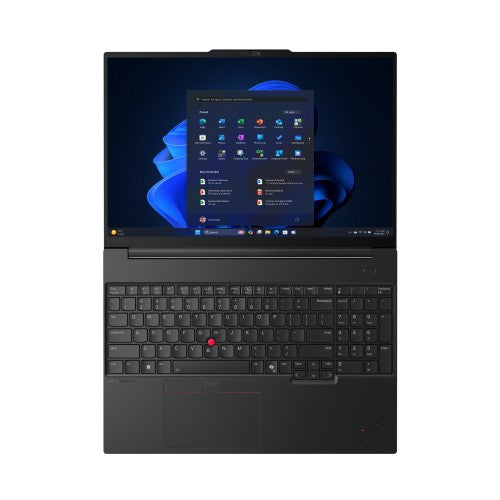 Lenovo ThinkPad E16 Gen 3 (Intel) Copilot+ PC Intel Core Ultra 5 226V Laptop 40.6 cm (16") WUXGA 16 GB LPDDR5x-SDRAM 512 GB SSD Wi-Fi 6E (802.11ax) Windows 11 Pro UK English Black
