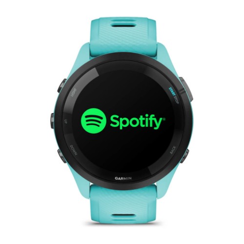 Garmin Forerunner 265 3.3 cm (1.3") AMOLED 46 mm Digital 416 x 416 pixels Touchscreen Black, Blue Wi-Fi GPS (satellite)