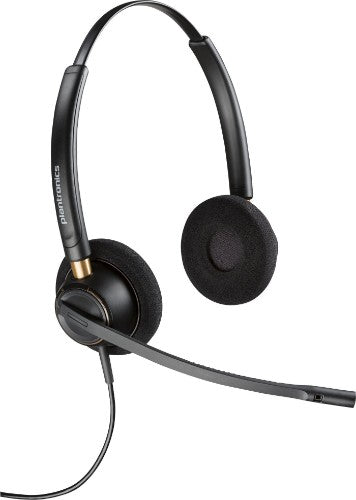 HP Poly EncorePro 520 Binaural Headset +Quick Disconnect