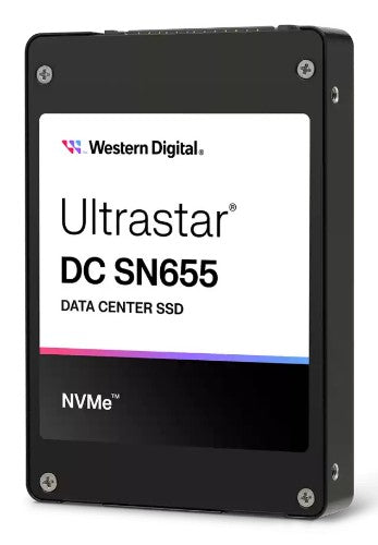 Western Digital Ultrastar DC SN655 15.4 TB U.3 PCI Express 4.0 NVMe 3D TLC NAND