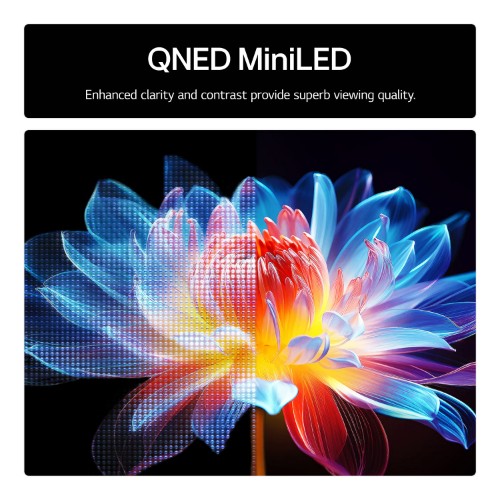 LG 65QNED93A6A.AEKQ TV 165.1 cm (65") 4K Ultra HD Smart TV Wi-Fi Black