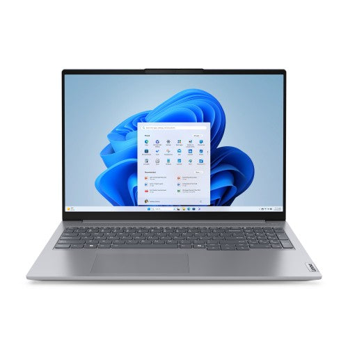 Lenovo ThinkBook 16 G7 ARP AMD Ryzen™ 5 7535HS Laptop 40.6 cm (16") WUXGA 16 GB DDR5-SDRAM 512 GB SSD Wi-Fi 6E (802.11ax) Windows 11 Pro German Grey