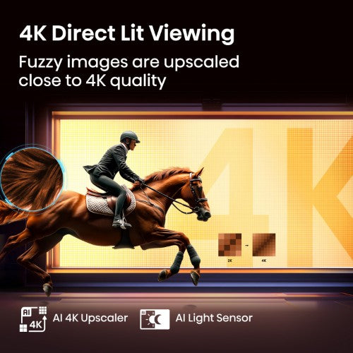 Hisense 43" E7QTUK QLED Smart AI TV with Freely