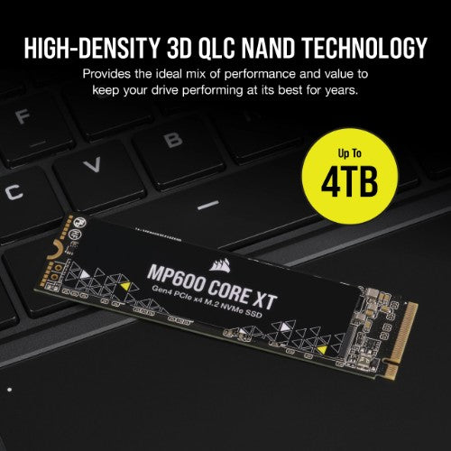 Corsair MP600 CORE XT 1 TB M.2 PCI Express 4.0 NVMe QLC 3D NAND