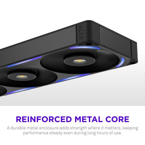 NZXT F360X Computer case Fan 12 cm Black 1 pc(s)