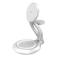 j5create Qi2 3-in-1 Magnetic Foldable Wireless Charging Station