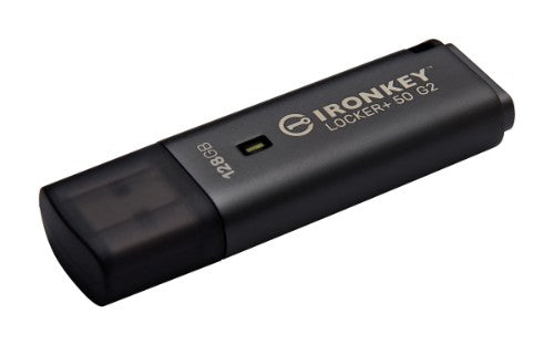 Kingston Technology IronKey 128GB Locker Plus 50 G2, FIPS 197, AES-256