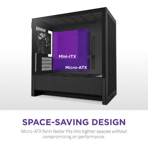 NZXT H9 H3 Flow Midi Tower Black