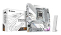 GIGABYTE X870M AORUS ELITE WIFI7 ICE Motherboard - Supports AMD Ryzen 9000 CPUs, 14+2+2 Phases Digital VRM, up to 8200Hz DDR5 (O.C), 1xPCIe 5.0 + 1xPCIe 4.0, Wi-Fi 7, 2.5 GbE LAN, USB 4