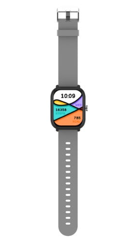 Entity AERO SMARTWATCH BLUE AND GREY 5.11 cm (2.01") TFT 48.7 mm Digital 240 x 296 pixels Touchscreen Black