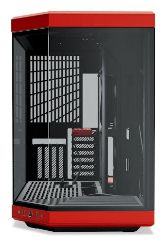 HYTE Y70 Midi Tower Black, Red
