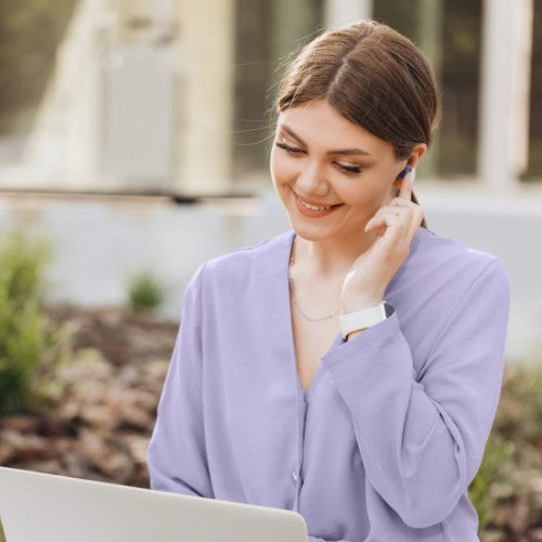 Hama Freedom Buddy II Headset True Wireless Stereo (TWS) In-ear Calls/Music Bluetooth Blue