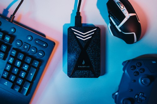 SureFire Gaming 512 GB Black, Grey