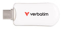 Verbatim Plectra USB-C Flash Drive White 256GB