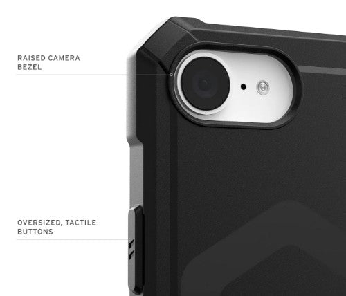 Urban Armor Gear 114496114040 mobile phone case 15.5 cm (6.1") Cover Black