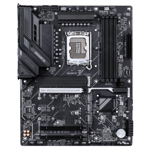 GIGABYTE Z890 D PLUS Motherboard - Supports Intel Core Ultra (Series 2) CPUs, 12+1+2 phases VRM, up to 9466MHz DDR5 (OC), 1xPCIe 5.0 M.2 + 3xPCIe 4.0 M.2, 2.5GbE LAN, USB 3.2 Gen 2