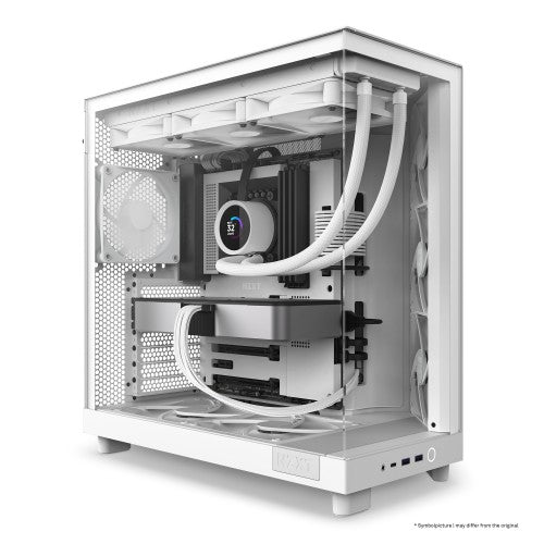 NZXT H6 Flow Midi Tower White
