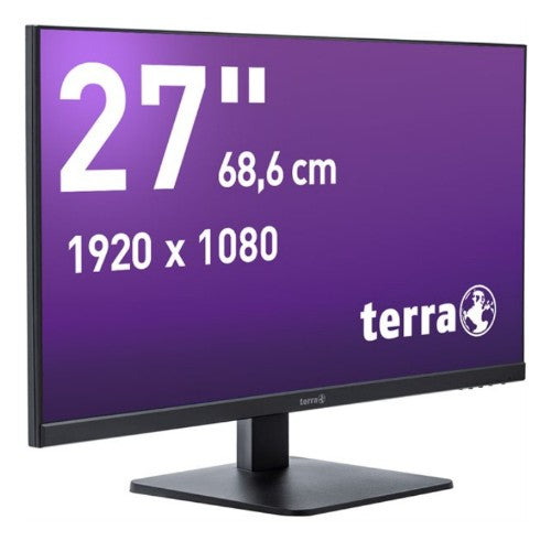 TERRA 2727W computer monitor 68.6 cm (27") 1920 x 1080 pixels Full HD LCD Black