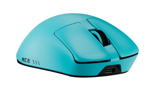 ASUS ROG Gladius IV Ace BLU mouse Gaming Right-hand RF Wireless + Bluetooth + USB Type-A Optical 65000 DPI