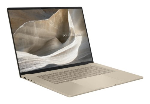 ASUS Zenbook A16 UX3607OA-SQ005W Copilot+ PC Snapdragon X2E-94-100 Laptop 40.6 cm (16") 3K 48 GB LPDDR5x-SDRAM 1 TB SSD Wi-Fi 7 (802.11be) Windows 11 Home Beige
