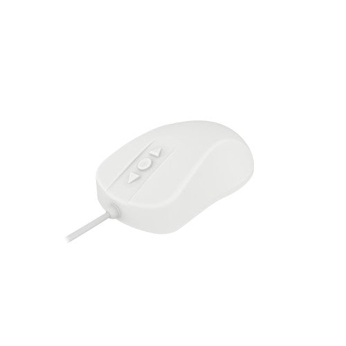 Contour Design Active Key Contour ClassicClean Medical Mouse IP68 5-Button Wired White PMH1