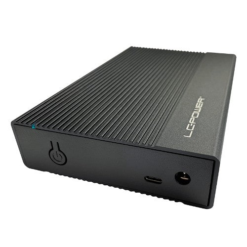 LC-Power LC-25U3-C storage drive enclosure HDD/SSD enclosure Black 2.5"