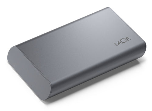 LaCie Mobile SSD Secure Thunderbolt technology 500 GB USB Type-C 3.2 Gen 2 (3.1 Gen 2) Grey