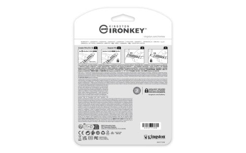 Kingston Technology IronKey 64GB USB-C Keypad 200C, FIPS 140-3 Lvl 3 AES-256