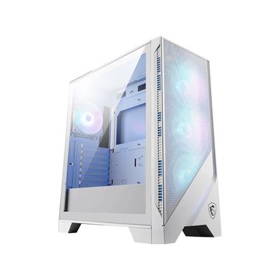 MSI MAG FORGE 320R AIRFLOW Micro Tower Transparent, White