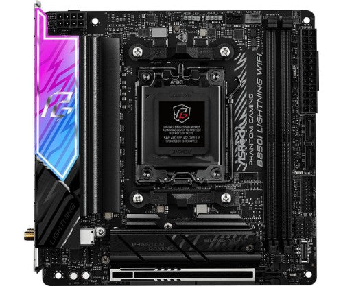 Asrock Phantom Gaming B850I Lightning WiFi AMD B850 Socket AM5 mini ITX