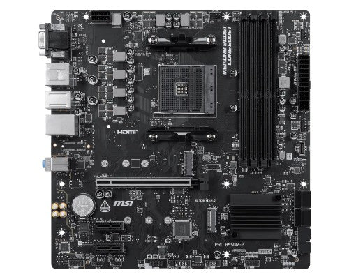 MSI PRO B550M-P motherboard AMD B550 Socket AM4 ATX