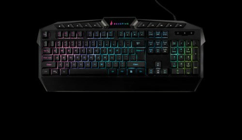 SureFire KingPin keyboard Gaming USB QWERTY English Black