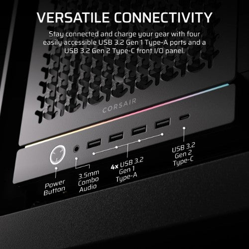 Corsair FRAME 5000D RS Midi Tower Black