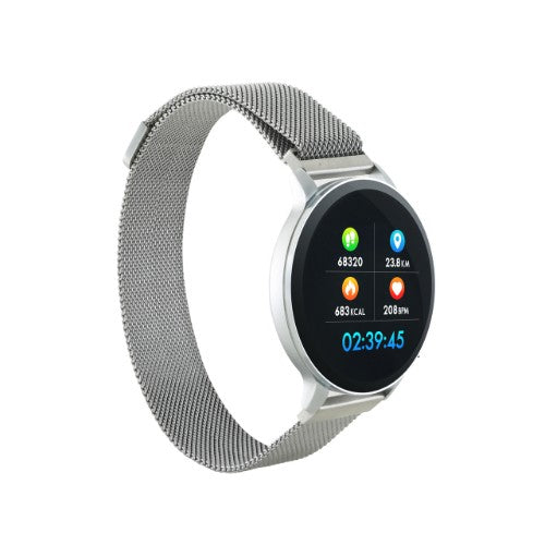 Canyon CNS-SW71SS smartwatch / sport watch 3.1 cm (1.22") 42 mm Silver