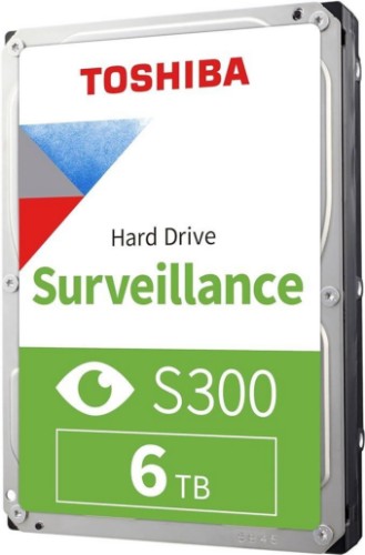 Toshiba S300 internal hard drive 6 TB 5400 RPM 256 MB 3.5" Serial ATA