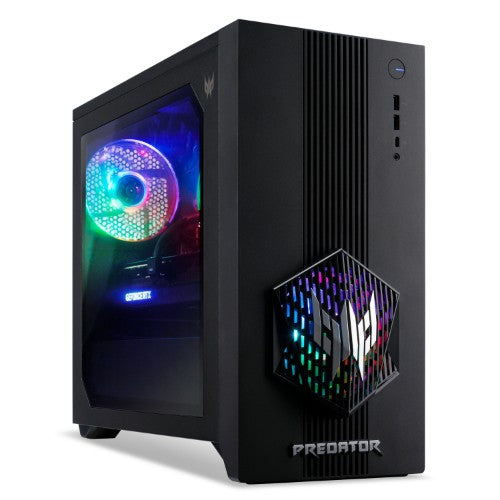 Acer Predator PO3-665 Intel Core i5-14400F 16GB RAM 512GB SSD RTX 5060 Windows 11 Home Gaming Desktop PC - Black