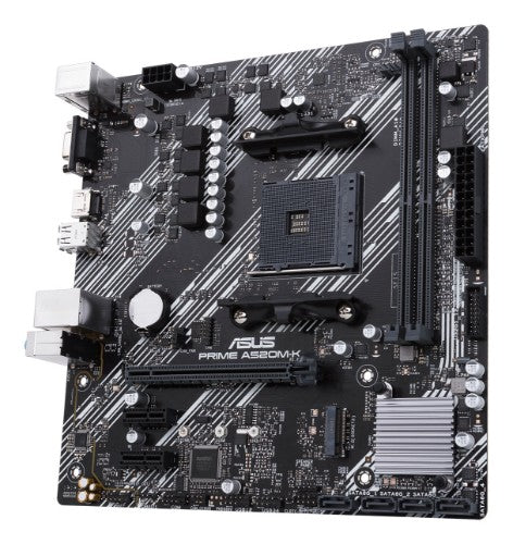 ASUS PRIME A520M-K AMD A520 Socket AM4 micro ATX