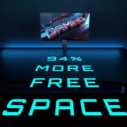 GIGABYTE M32U 31.5" 4K UHD Arm Edition Gaming Monitor - 3840 x 2160, 144Hz, 1ms, 350 cd/m², FreeSync Premium Pro, Display HDR400, HDMI 2.1, Displayport 1.4