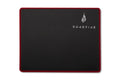 SureFire Silent Flight 320 Gaming mouse pad Black, Red