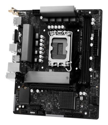 Asrock H810M-X WiFi Intel H810 LGA 1851 (Socket V1) micro ATX