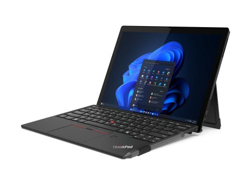 Lenovo ThinkPad X12 Detachable Gen 2 Copilot+ PC Intel Core Ultra 5 134U Hybrid (2-in-1) 31.2 cm (12.3") Touchscreen Full HD+ 16 GB LPDDR5x-SDRAM 256 GB SSD Wi-Fi 6E (802.11ax) Windows 11 Pro UK English Black